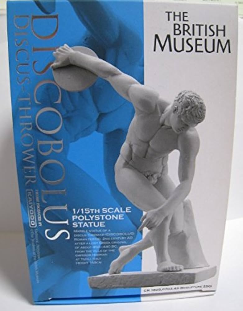 大英博物館　古代ギリシャ展　公式フィギュア　円盤投げ（ディスコボロス） Amazon.co.jp: 海洋堂 大英博物館 古代ギリシャ展 円盤投げ